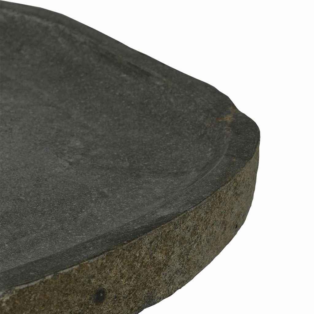 Basin Grau (55-65) x (40-50) x 6 cm Flussstein