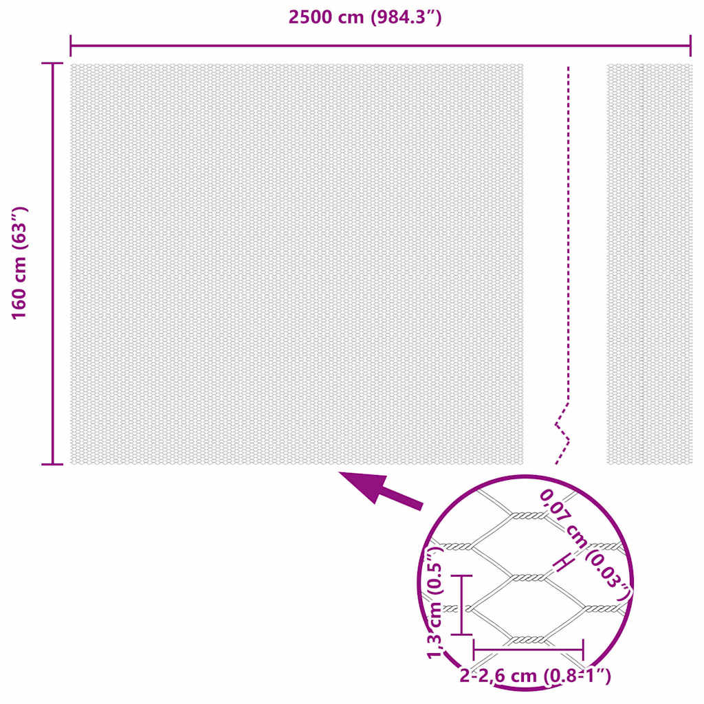 Sechseckgeflechtzaun Grün 1.6 x 25 m Stahl