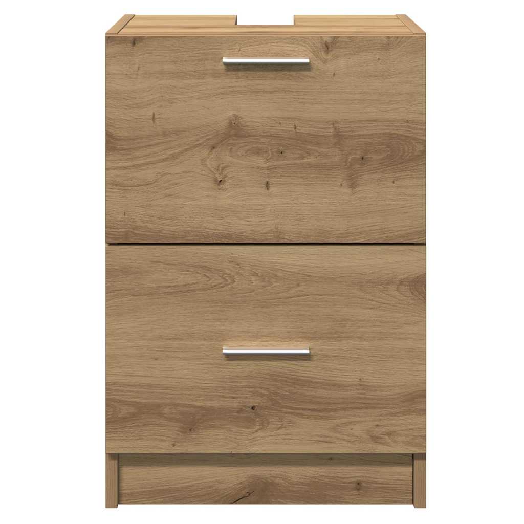 Waschtischschrank Artisan Eiche 40 x 37 x 59 cm Holzwerkstoff