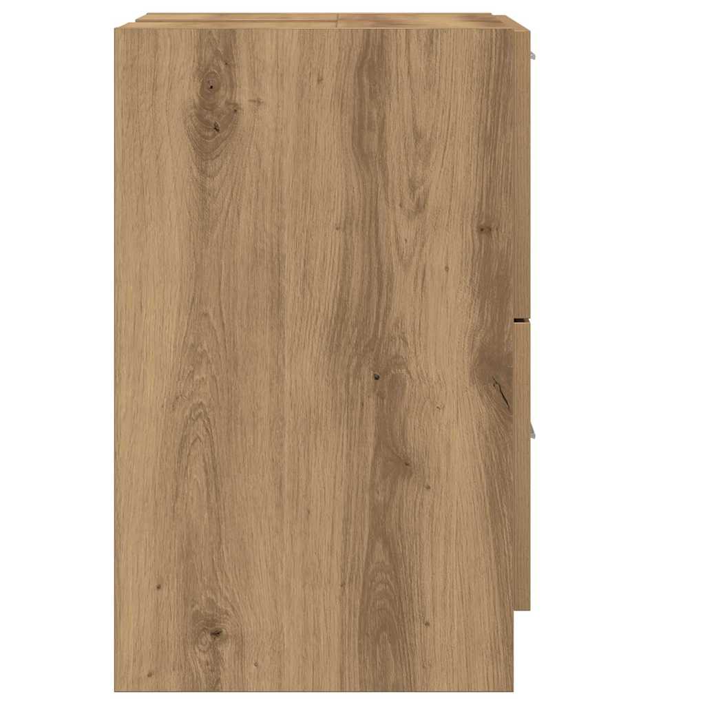 Waschtischschrank Artisan Eiche 40 x 37 x 59 cm Holzwerkstoff