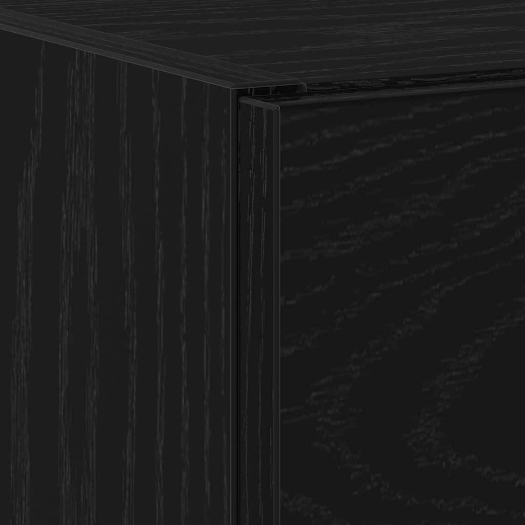 Waschtischschrank Schwarze Eiche 40 x 37 x 59 cm Holzwerkstoff