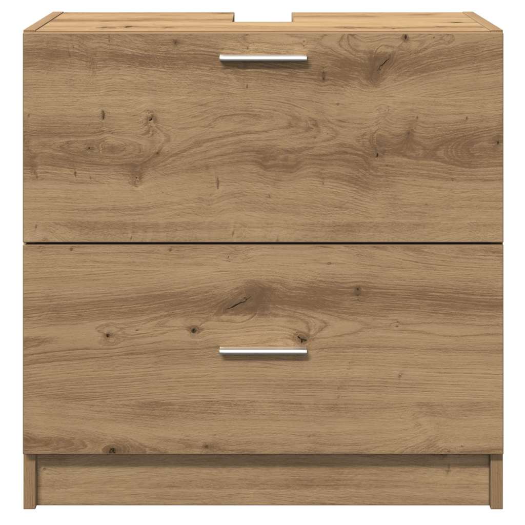 Waschtischschrank Artisan Eiche 59 x 37 x 59 cm Holzwerkstoff