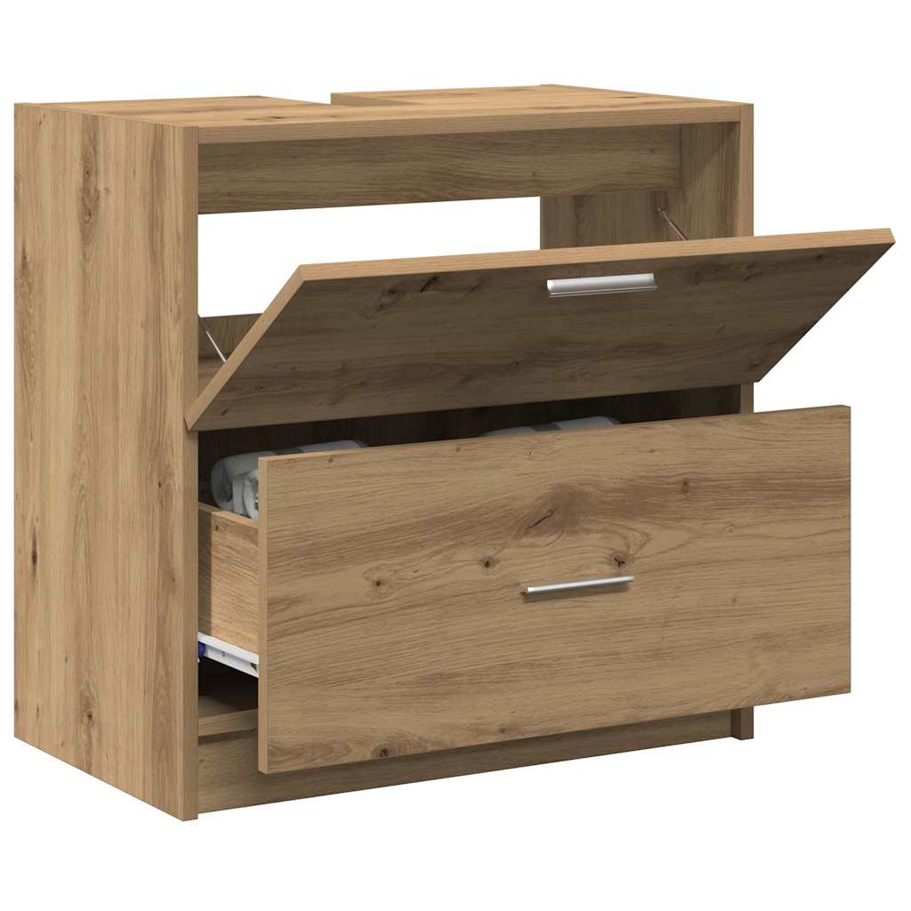 Waschtischschrank Artisan Eiche 59 x 37 x 59 cm Holzwerkstoff