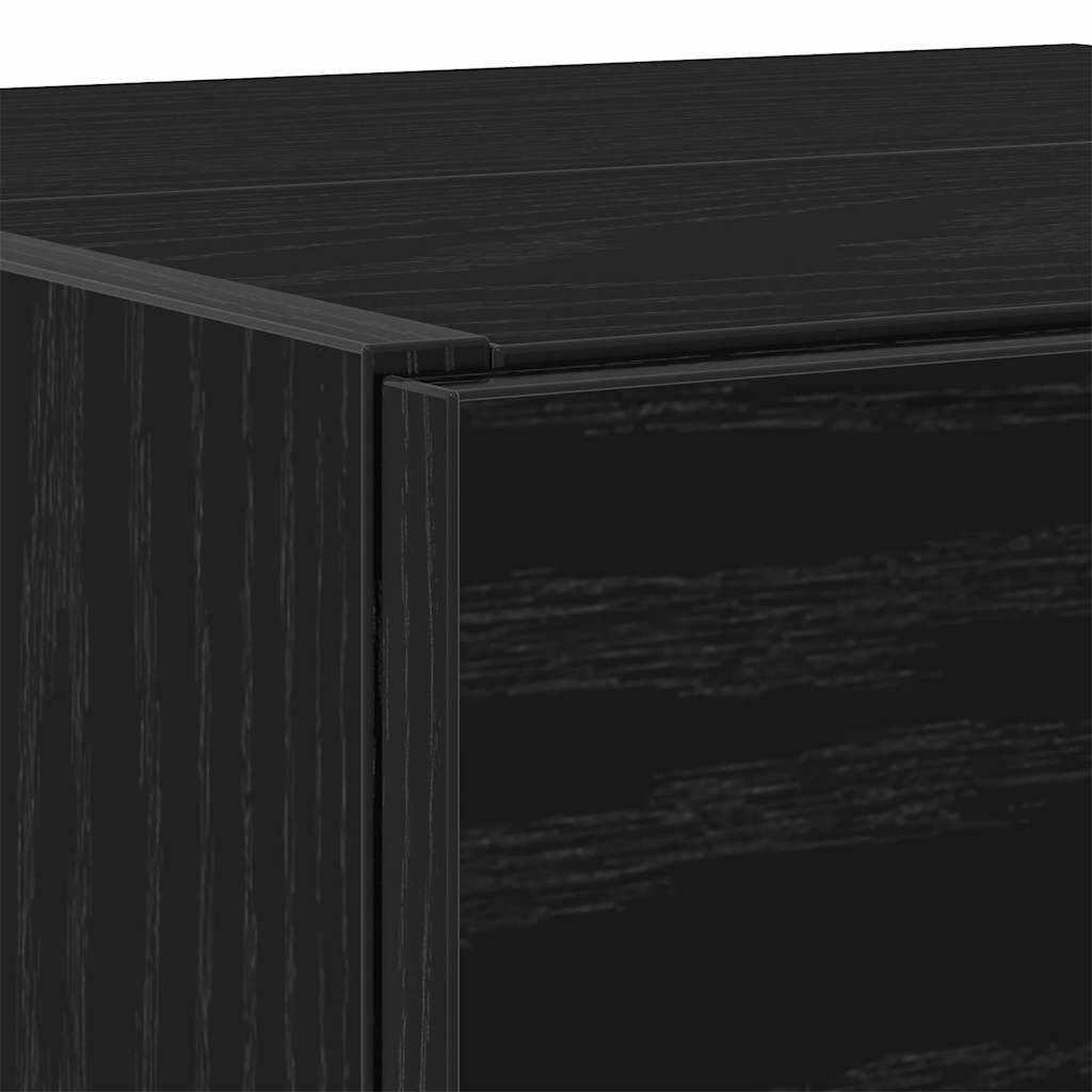 Waschtischschrank Schwarze Eiche 78 x 37 x 59 cm Holzwerkstoff