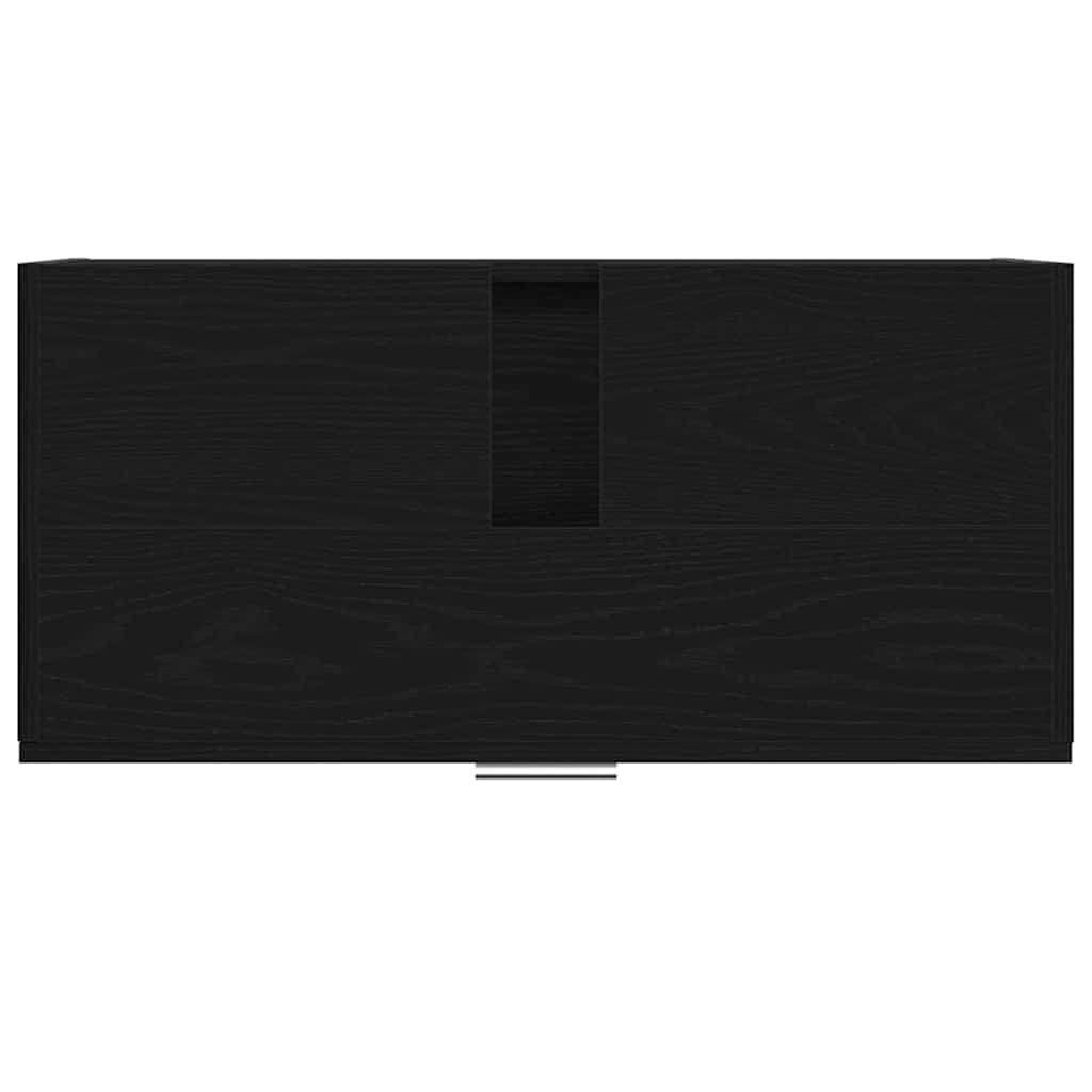 Waschtischschrank Schwarze Eiche 78 x 37 x 59 cm Holzwerkstoff