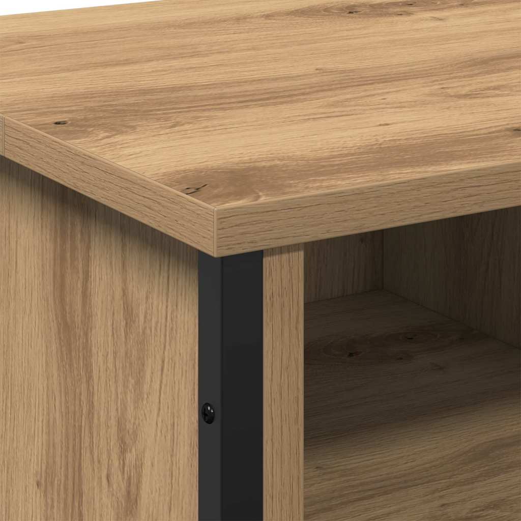 Waschbeckenschrank Artisan Eiche 91 x 35 x 60 cm Holzwerkstoff