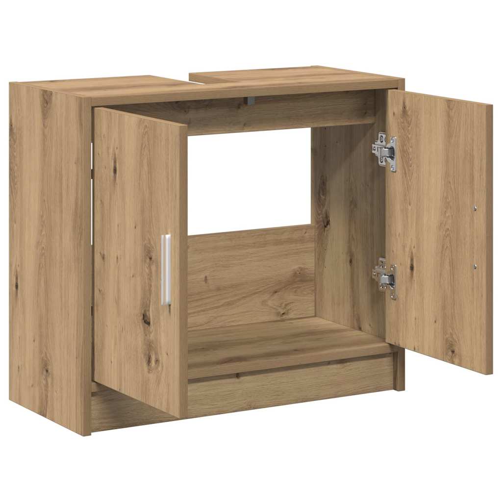 Waschbecken-Schrank Artisan Eiche 63 x 29 x 55 cm Holzwerkstoff