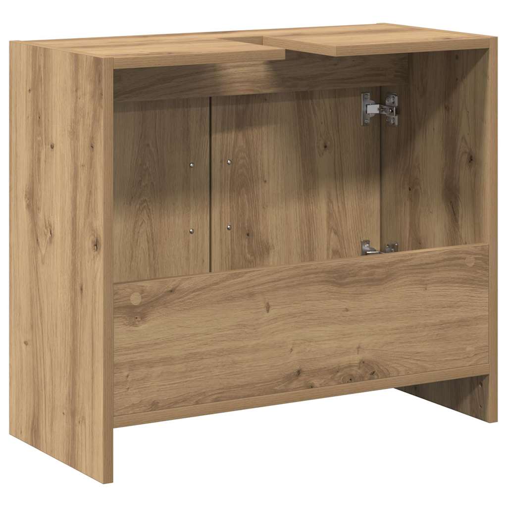 Waschbecken-Schrank Artisan Eiche 63 x 29 x 55 cm Holzwerkstoff