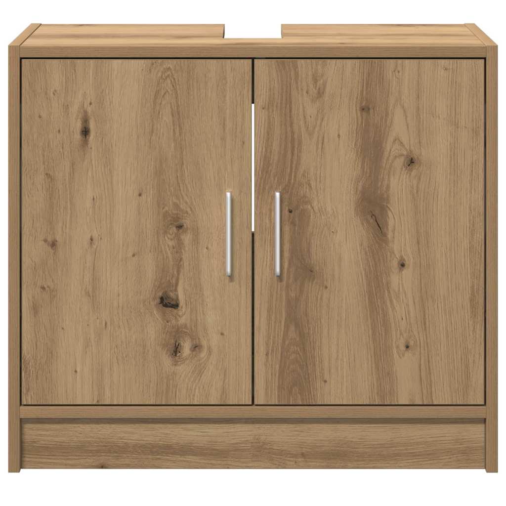 Waschbecken-Schrank Artisan Eiche 63 x 29 x 55 cm Holzwerkstoff