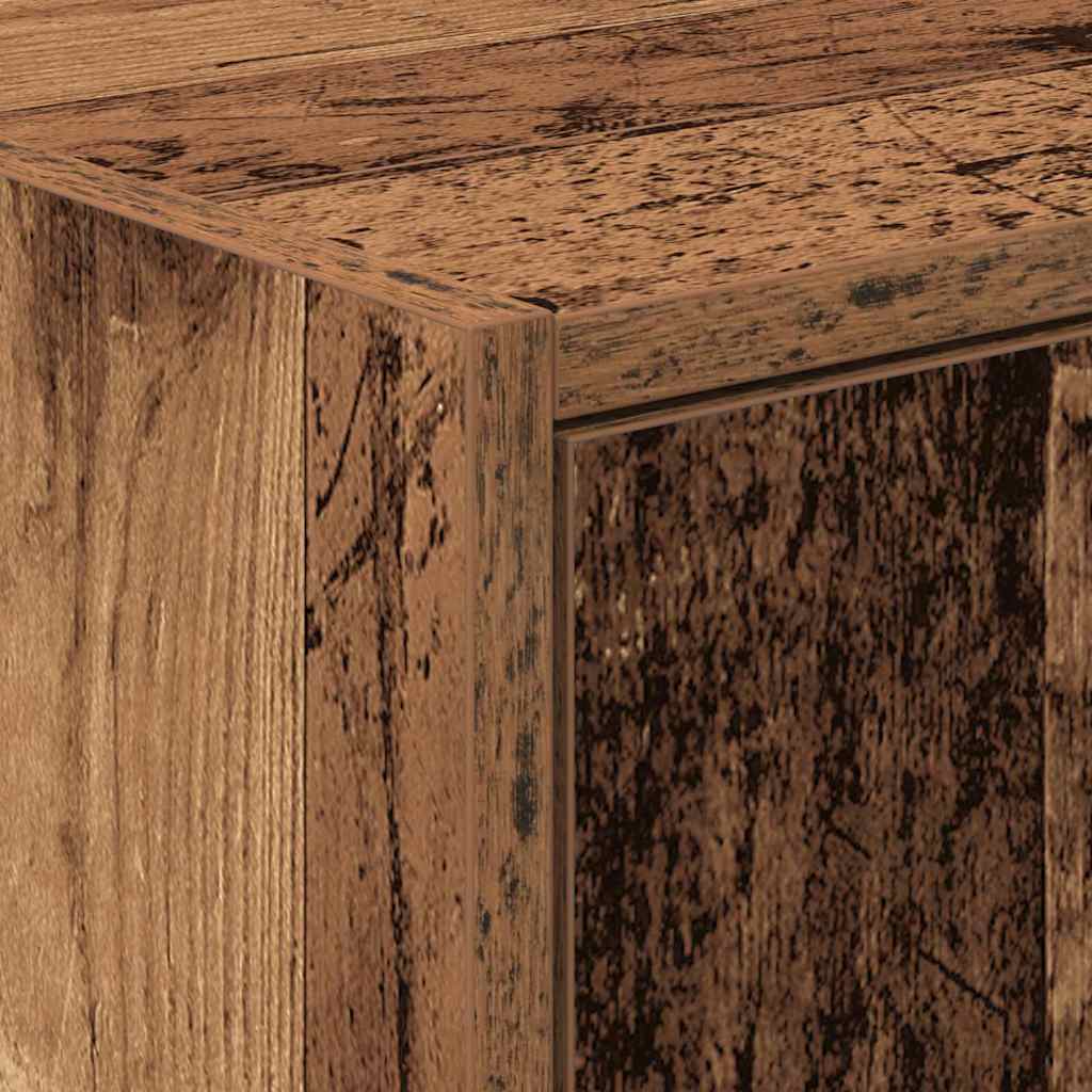 Waschbecken-Schrank Altholz 90 x 29 x 55 cm Holzwerkstoff