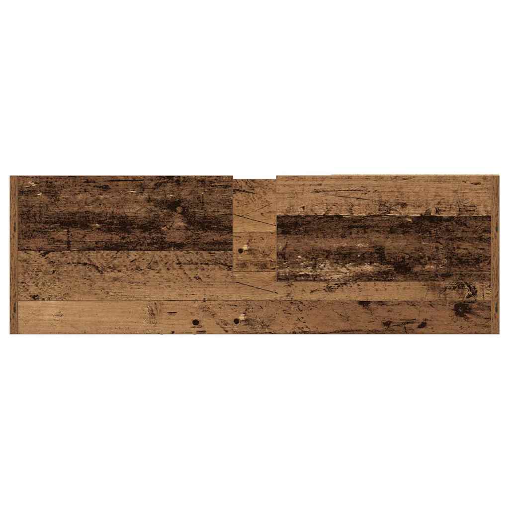 Waschbecken-Schrank Altholz 90 x 29 x 55 cm Holzwerkstoff