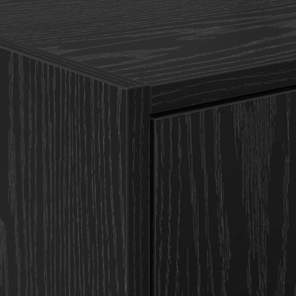 Waschbecken-Schrank mit Speicher Schwarze Eiche 63 x 29 x 55 cm