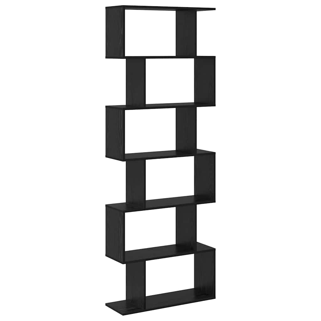 Bücherregal Schwarz 70 x 24 x 193.5 cm Holzwerkstoff