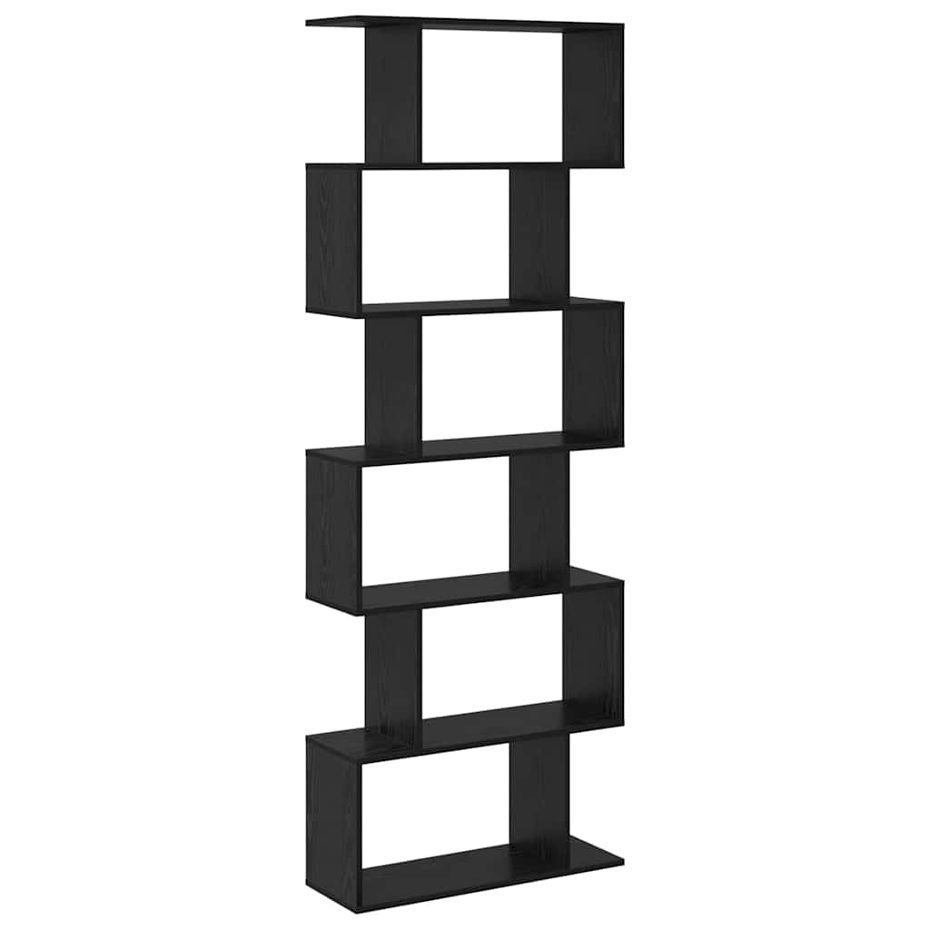 Bücherregal Schwarz 70 x 24 x 193.5 cm Holzwerkstoff