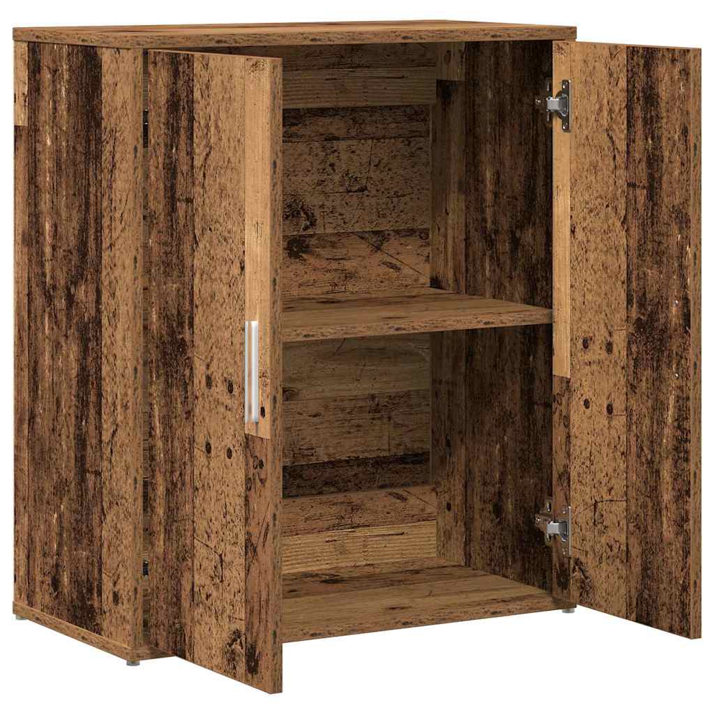 Hochboard 2 pcs Altes Holz 60 x 31 x 70 cm Holzwerkstoff