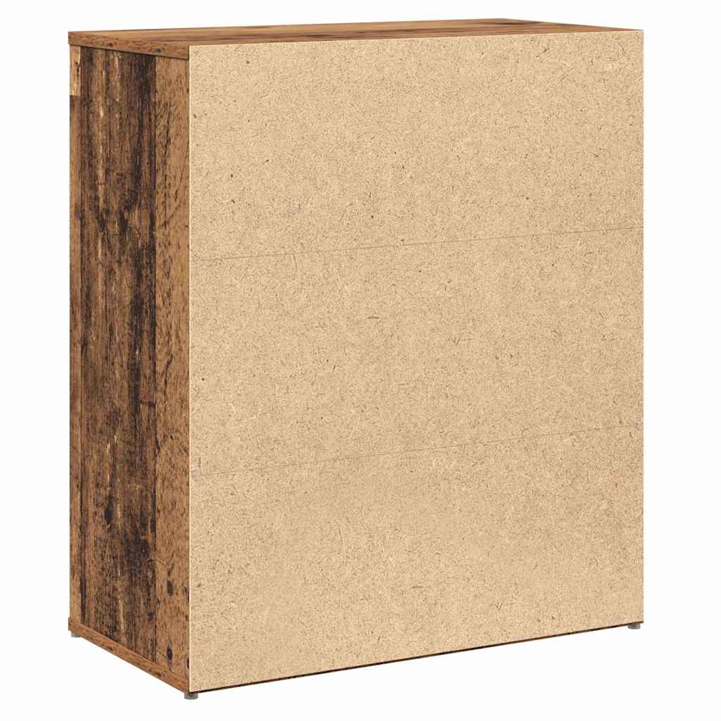 Hochboard 2 pcs Altes Holz 60 x 31 x 70 cm Holzwerkstoff