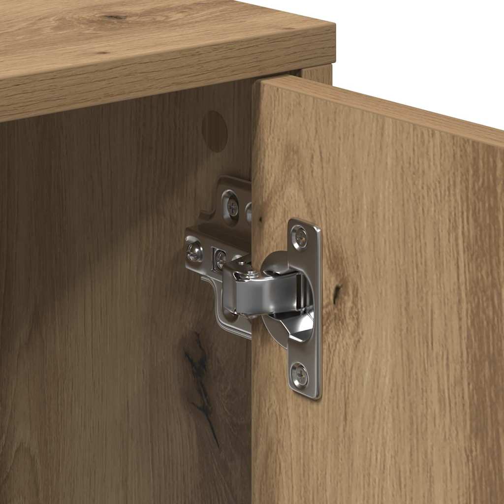 Hochboard 2 pcs Eiche handwerklich 60 x 31 x 70 cm