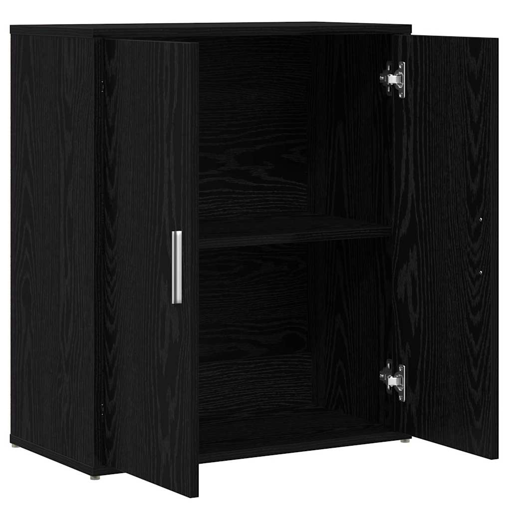 Hochboard 2 pcs Schwarze Eiche 60 x 31 x 70 cm Holzwerkstoff