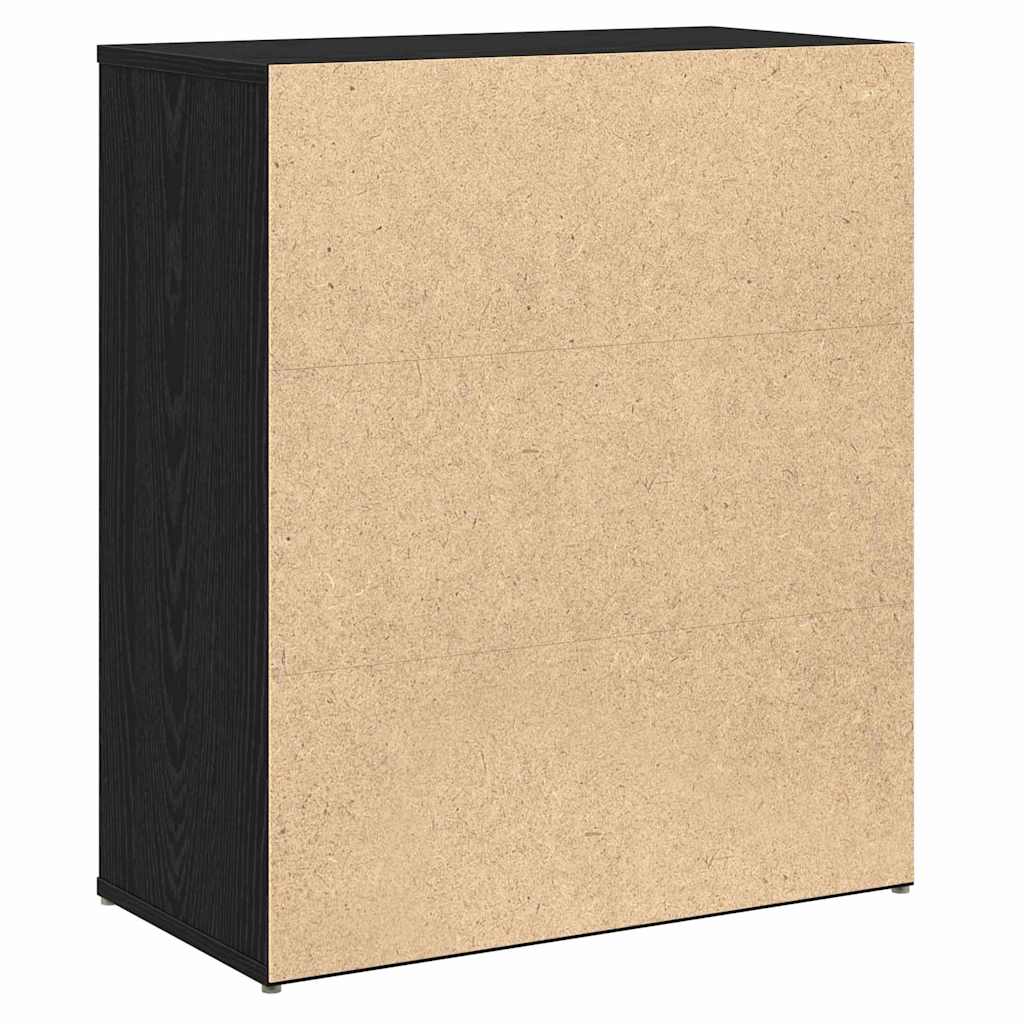 Hochboard 2 pcs Schwarze Eiche 60 x 31 x 70 cm Holzwerkstoff