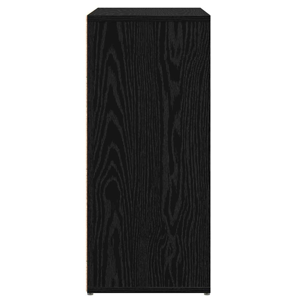 Hochboard 2 pcs Schwarze Eiche 60 x 31 x 70 cm Holzwerkstoff