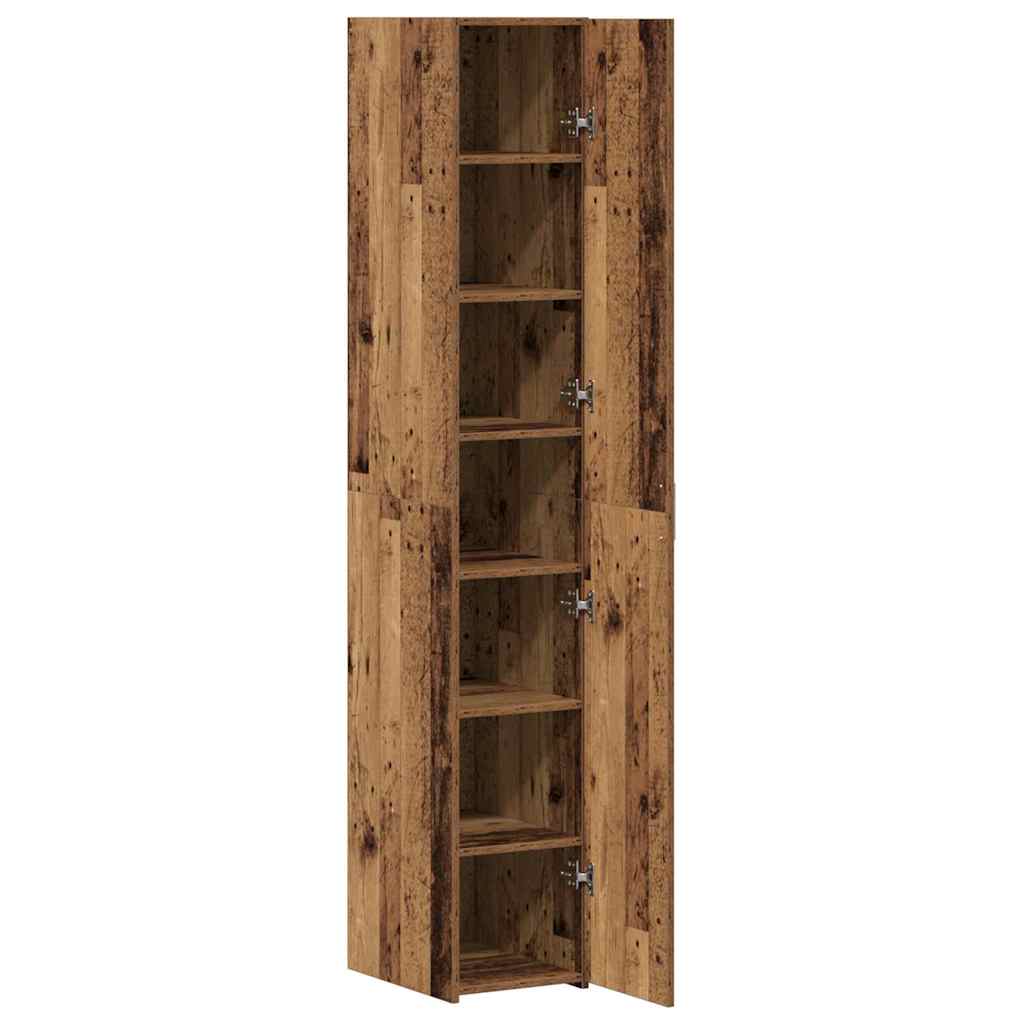 Hochboard Altholz 30 x 42.5 x 185 cm Holzwerkstoff