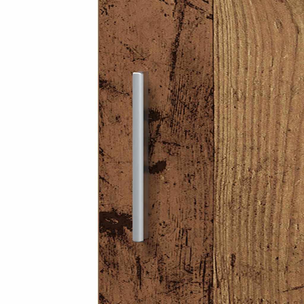 Highboard Altholz 40x42.5x185 cm Holzwerkstoff