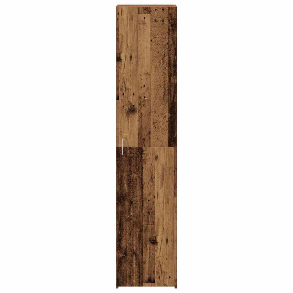 Highboard Altholz 40x42.5x185 cm Holzwerkstoff