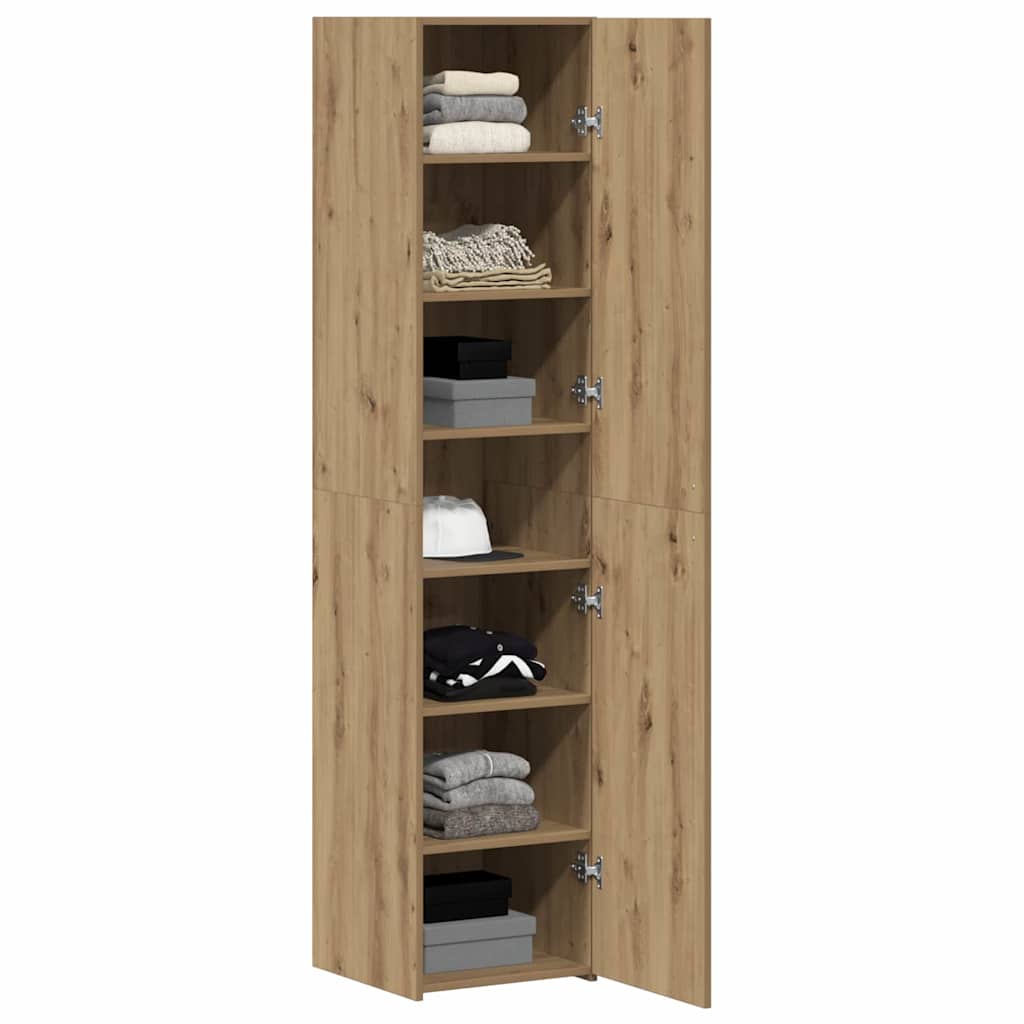 Highboard Artisan Eiche 40x42,5x185 cm Holzwerkstoff