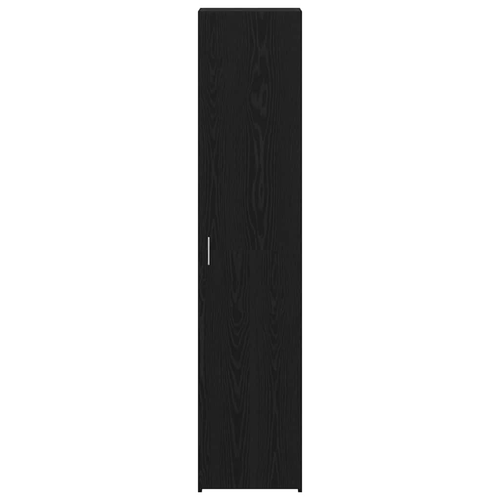 Highboard Schwarze Eiche 40x42.5x185 cm Spanplatte
