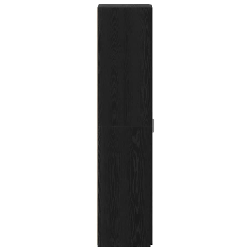 Highboard Schwarze Eiche 40x42.5x185 cm Spanplatte