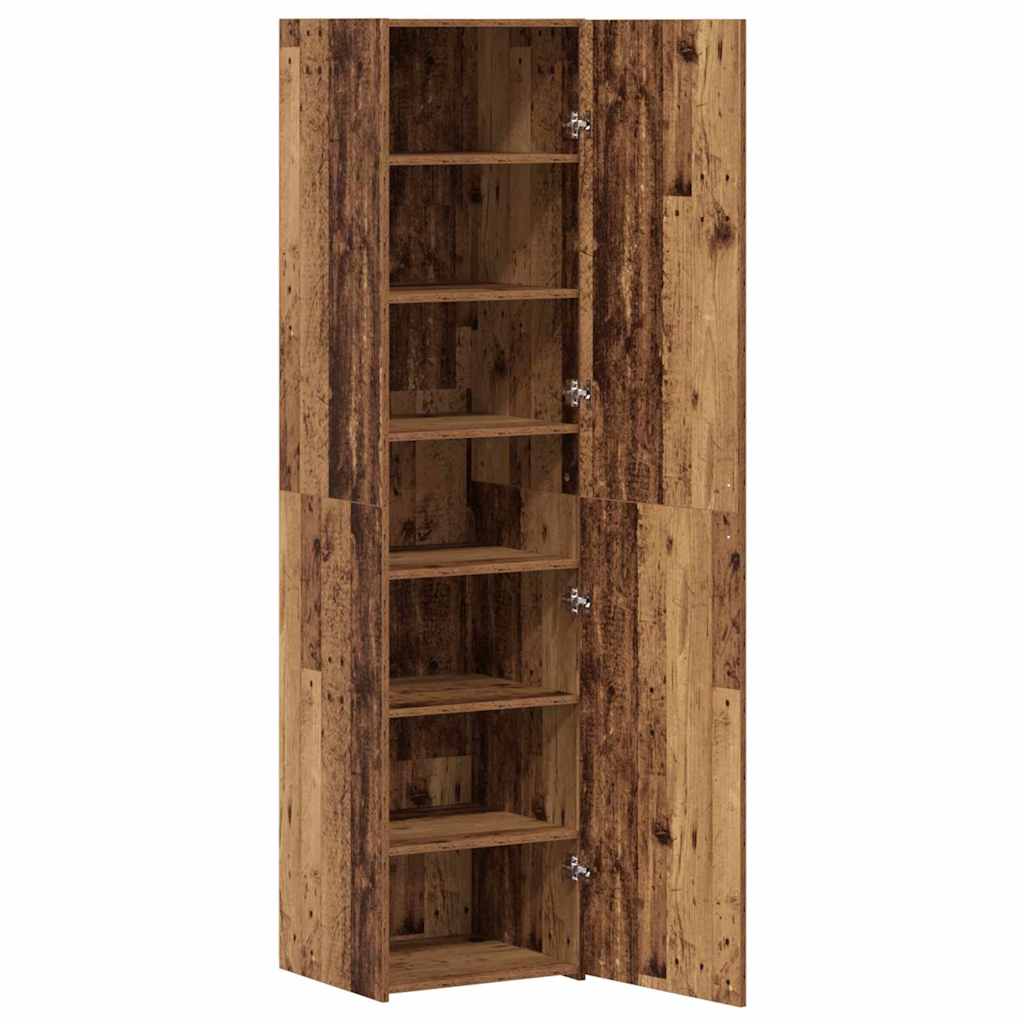 Highboard Altholz 45x42.5x185 cm MDF