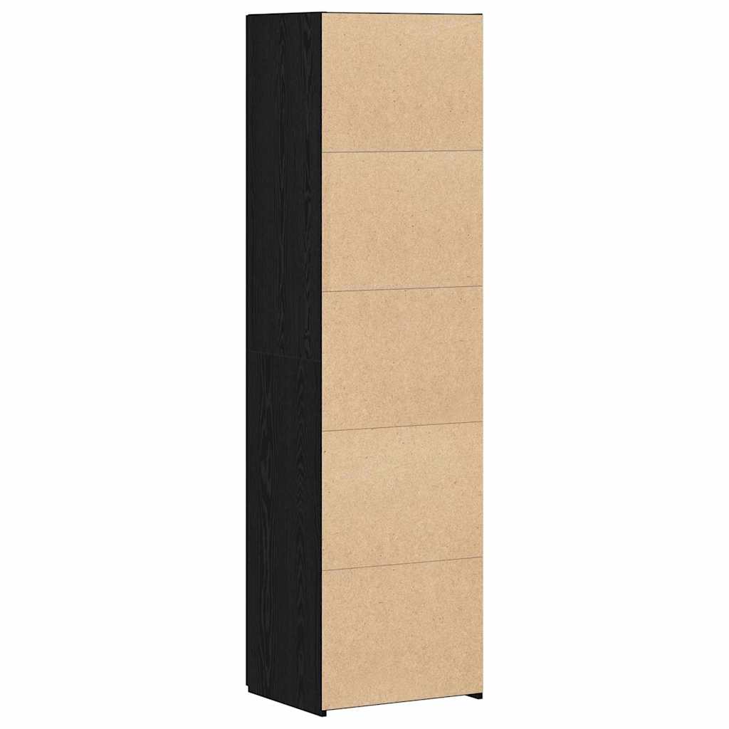 Highboard Schwarze Eiche 50x42.5x185 cm