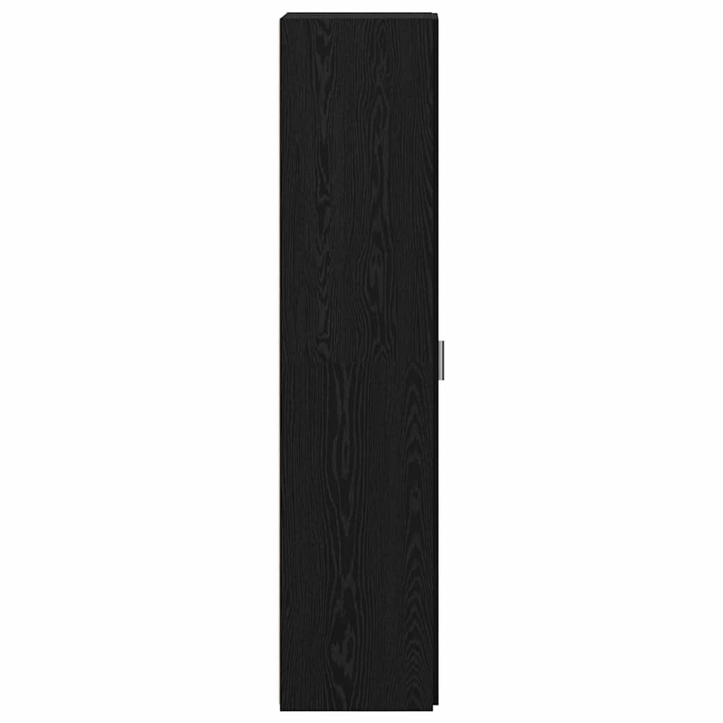 Highboard Schwarze Eiche 50x42.5x185 cm