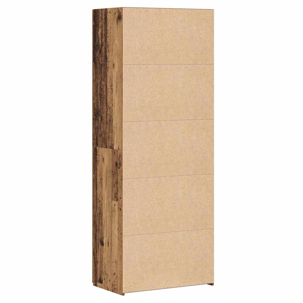 Hochboard Altholz 70 x 42.5 x 185 cm Holzwerkstoff