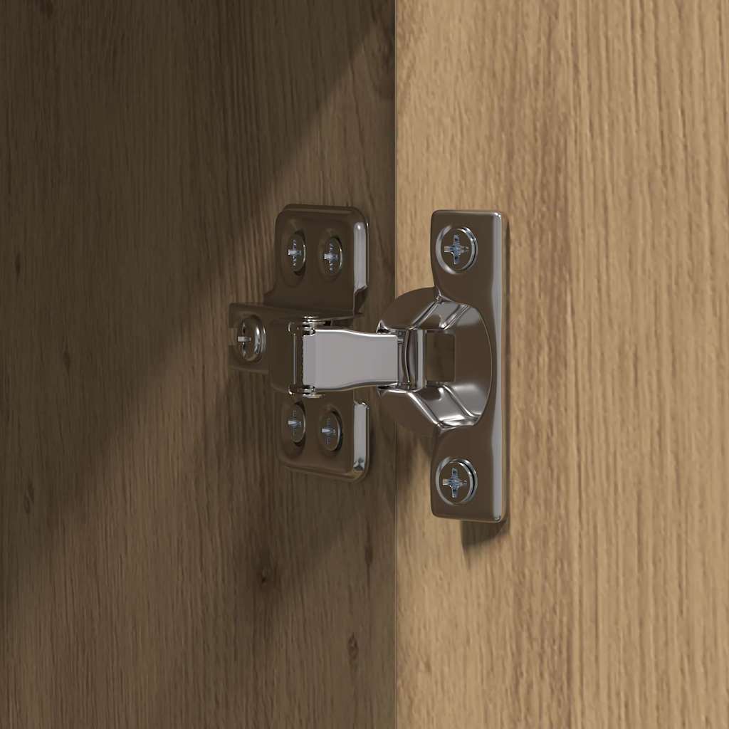 Hochboard Artisan Eiche 40x42.5x185 cm Holzwerkstoff