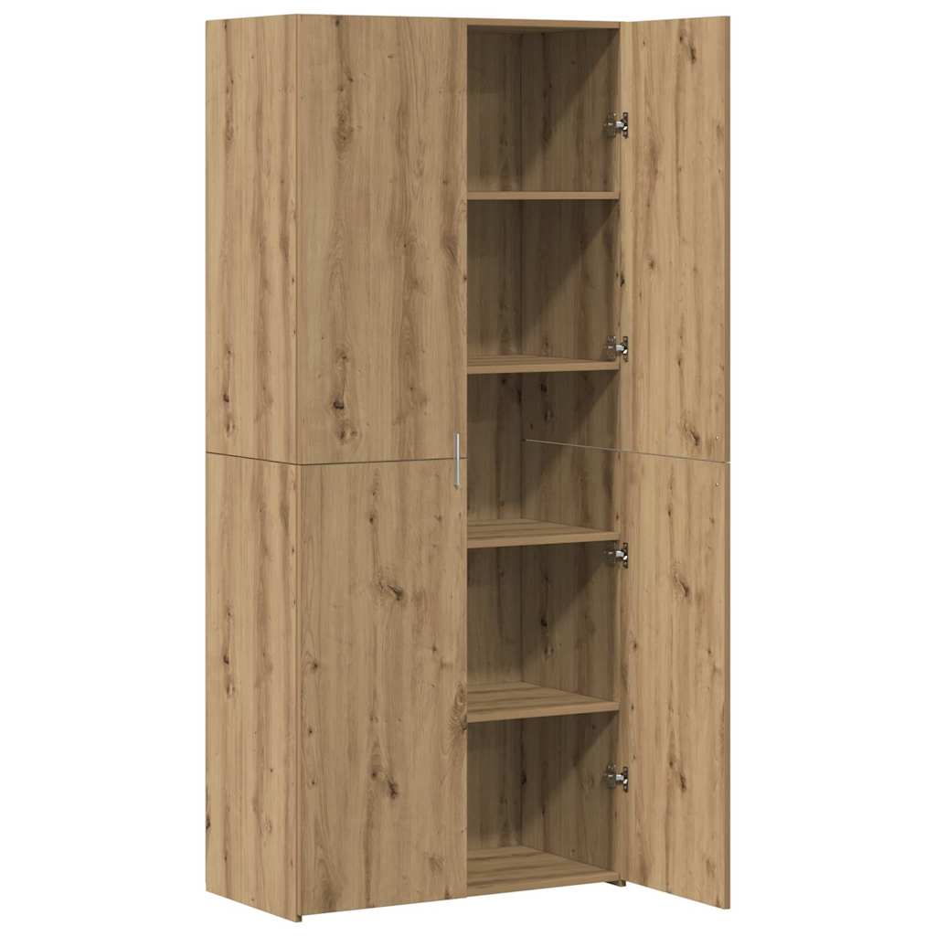 Hochboard Artisan Eiche 40x42.5x185 cm Holzwerkstoff