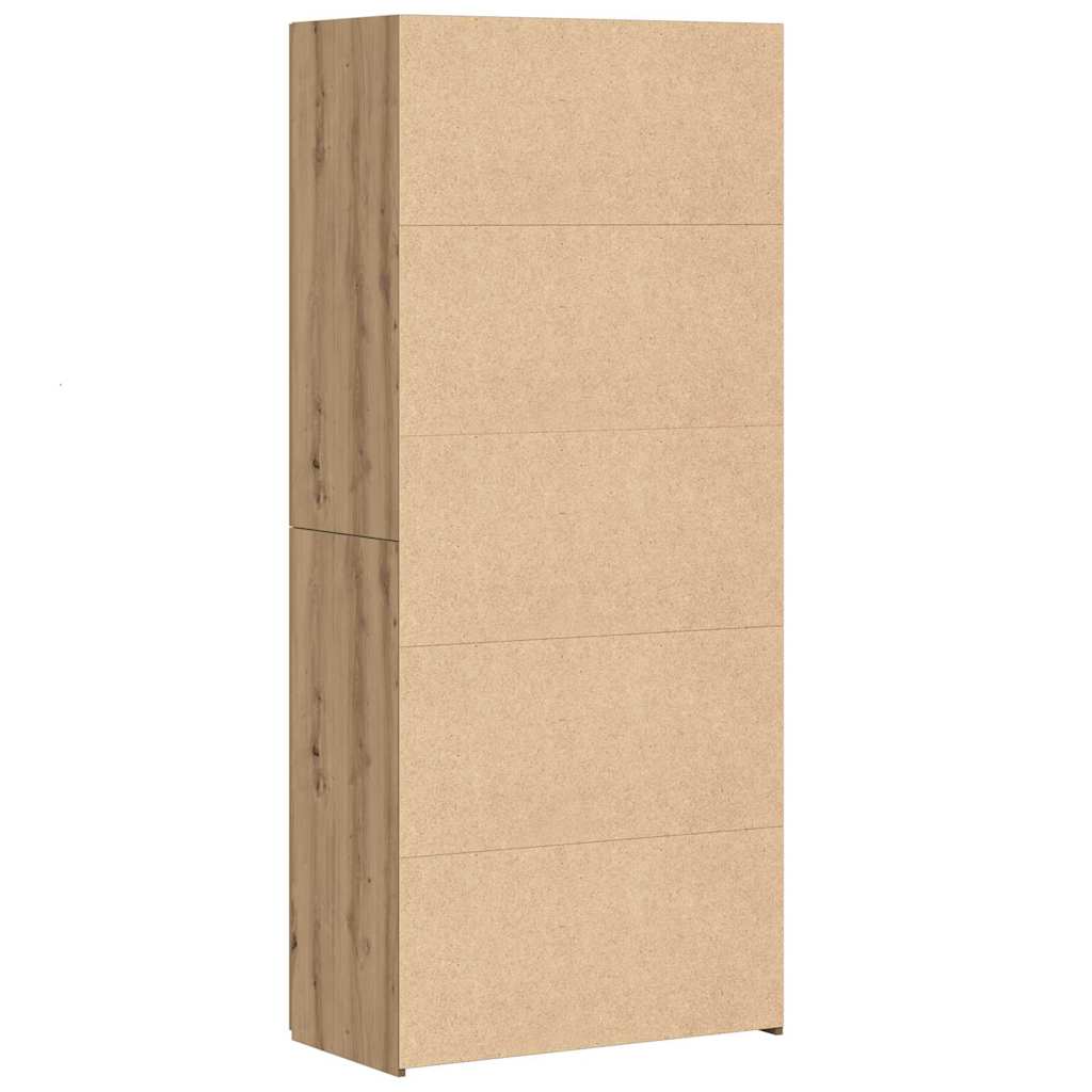 Hochboard Artisan Eiche 40x42.5x185 cm Holzwerkstoff