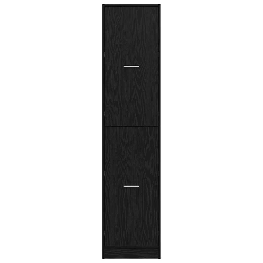 Apothekerschrank Schwarze Eiche 40 x 41 x 174.5 cm