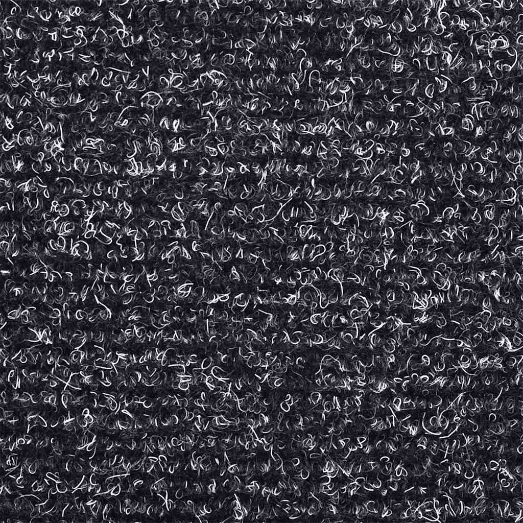 Stufenmatten Selbstklebend 30 Stk. 65x21x4 cm Dunkelgrau Halbrund Groß