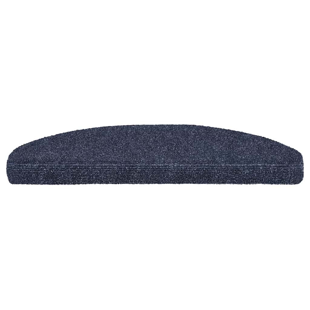 Stufenmatten Selbstklebend 30 Stk. 65x21x4 cm Blau Halbrund Groß