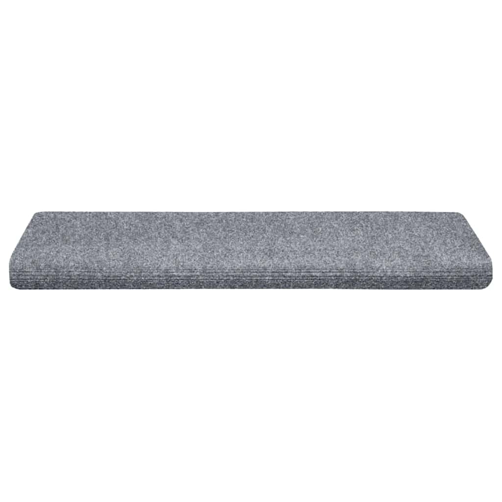 Stufenmatten Selbstklebend 30 Stk. 65x21x4 cm Hellgrau Rechteckiger Rand