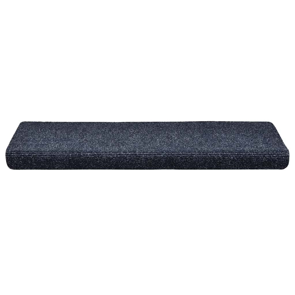Stufenmatten Selbstklebend 30 Stk. 65x21x4 cm Blau Rechteckiger Rand
