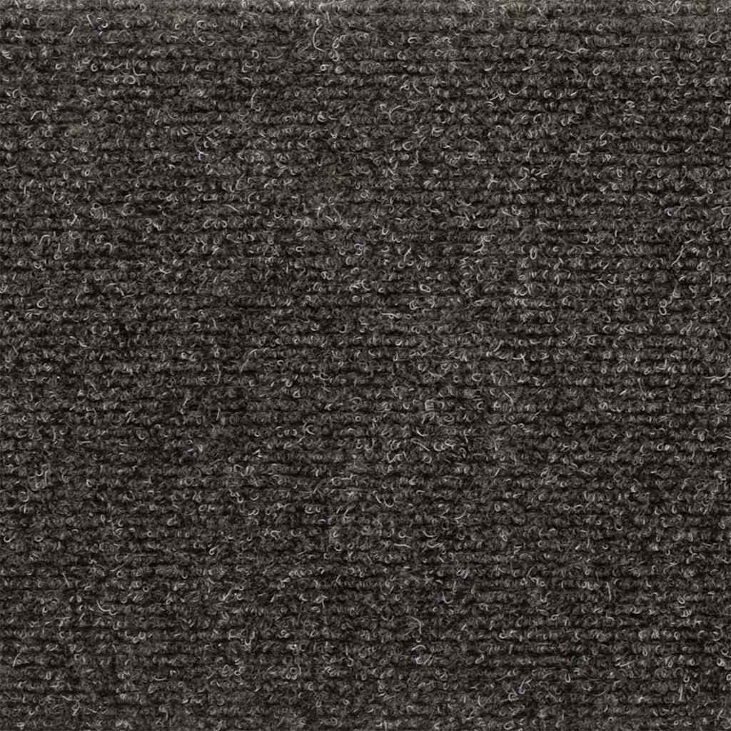 Stufenmatten Selbstklebend 30 Stk. 65x21x4 cm Anthrazit Rechteckiger Rand