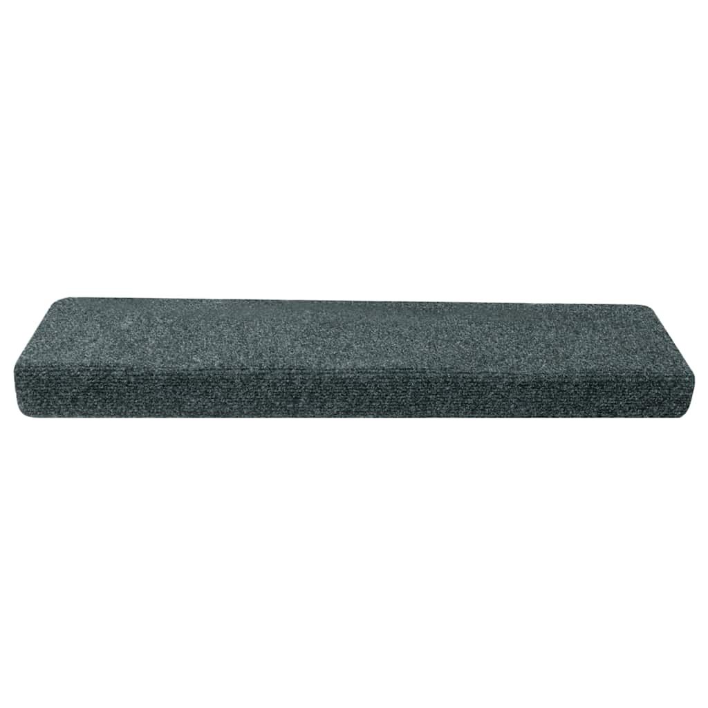 Stufenmatten Selbstklebend 30 Stk. 65x21x4 cm Grün Rechteckiger Rand