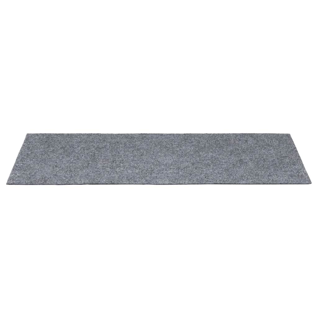 Stufenmatten Selbstklebend 30 Stk. 60x25 cm Hellgrau Rechteckig