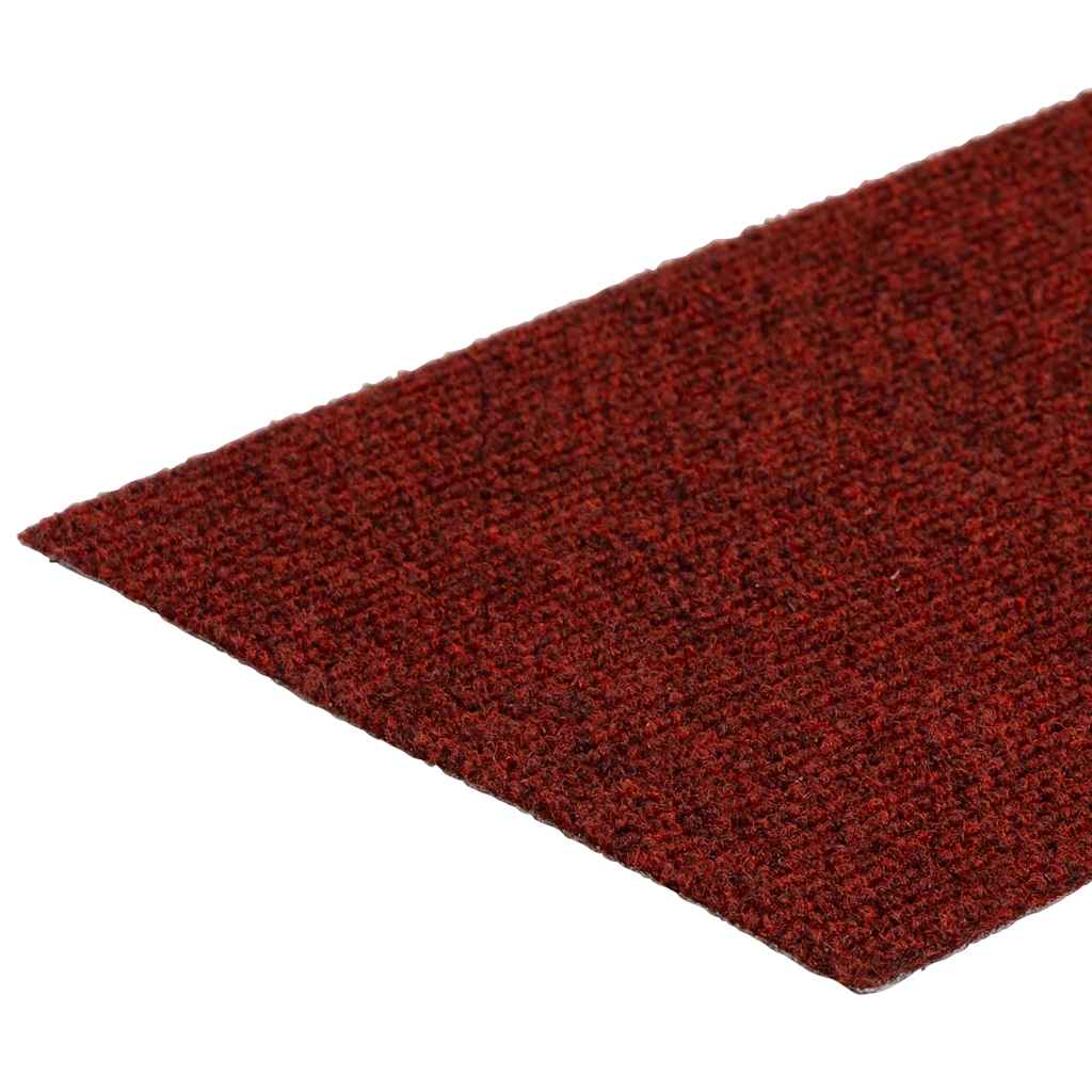 Stufenmatten Selbstklebend 30 Stk. 60x25 cm Bordeauxrot Rechteckig