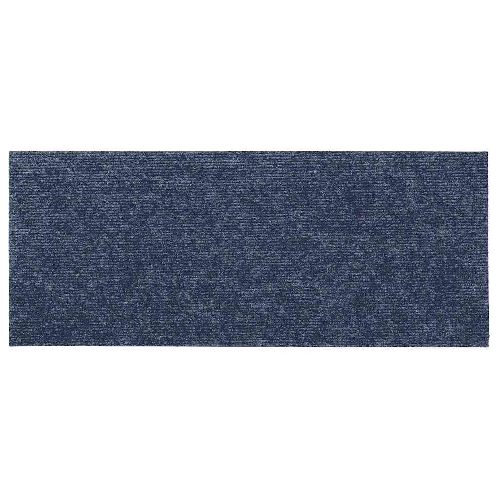 Stufenmatten Selbstklebend 30 Stk. 60x25 cm Grau Blau Rechteckig