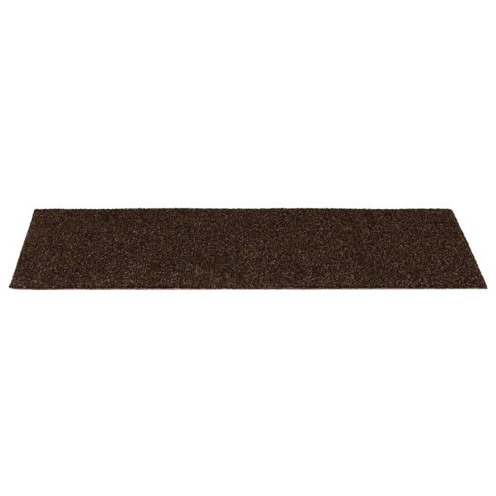 Stufenmatten Selbstklebend 30 Stk. 60x25 cm Braun Rechteckig