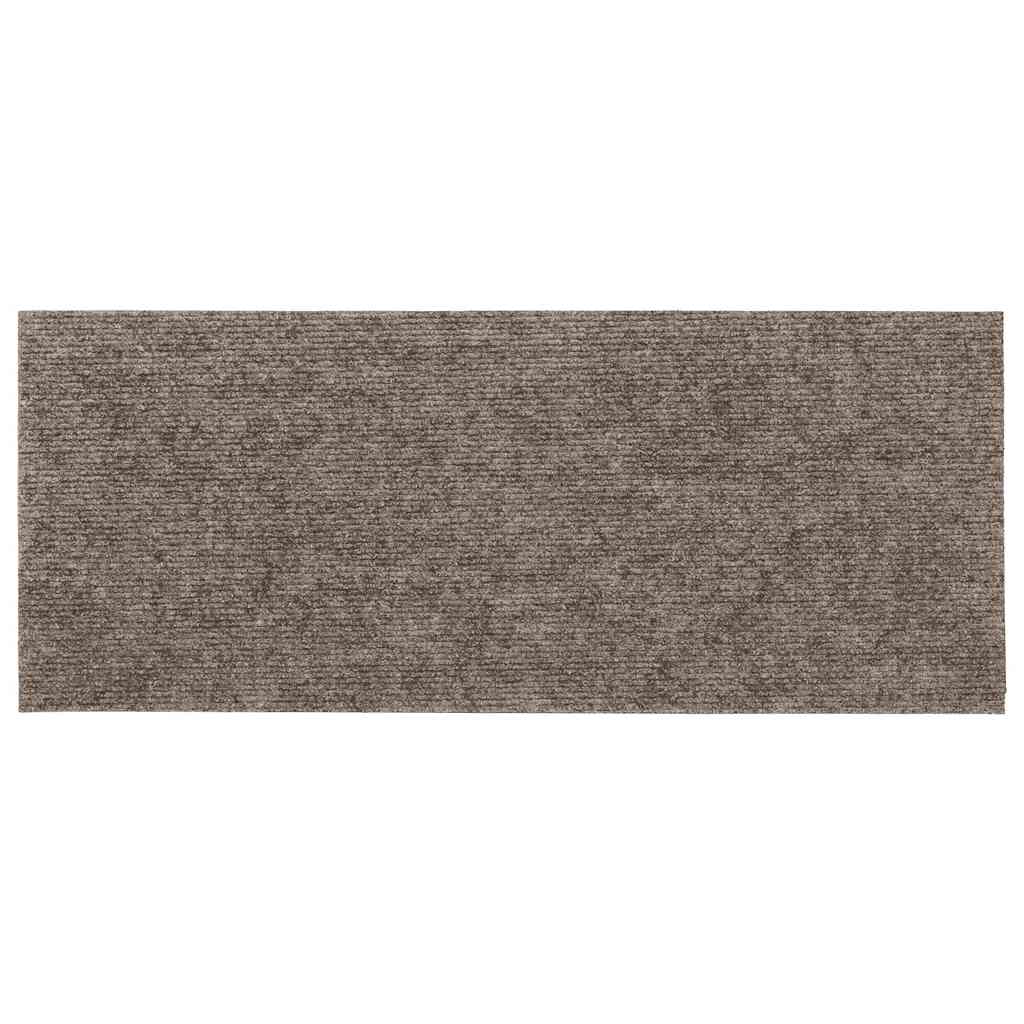 Stufenmatten Selbstklebend 30 Stk. 60x25 cm Beige Rechteckig