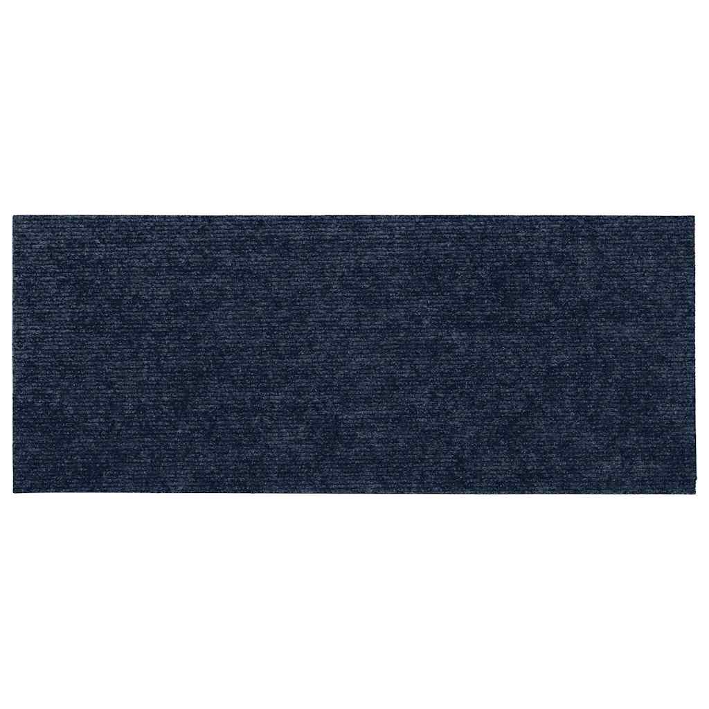 Stufenmatten Selbstklebend 30 Stk. 60x25 cm Marineblau Rechteckig